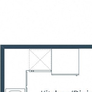 Brentwood Apartments | One Bedroom Floor Plan Brentwood Apartments | One Bedroom Floor Plan